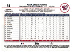 2024 Topps Chrome #94 MacKenzie Gore Raywave Refractor