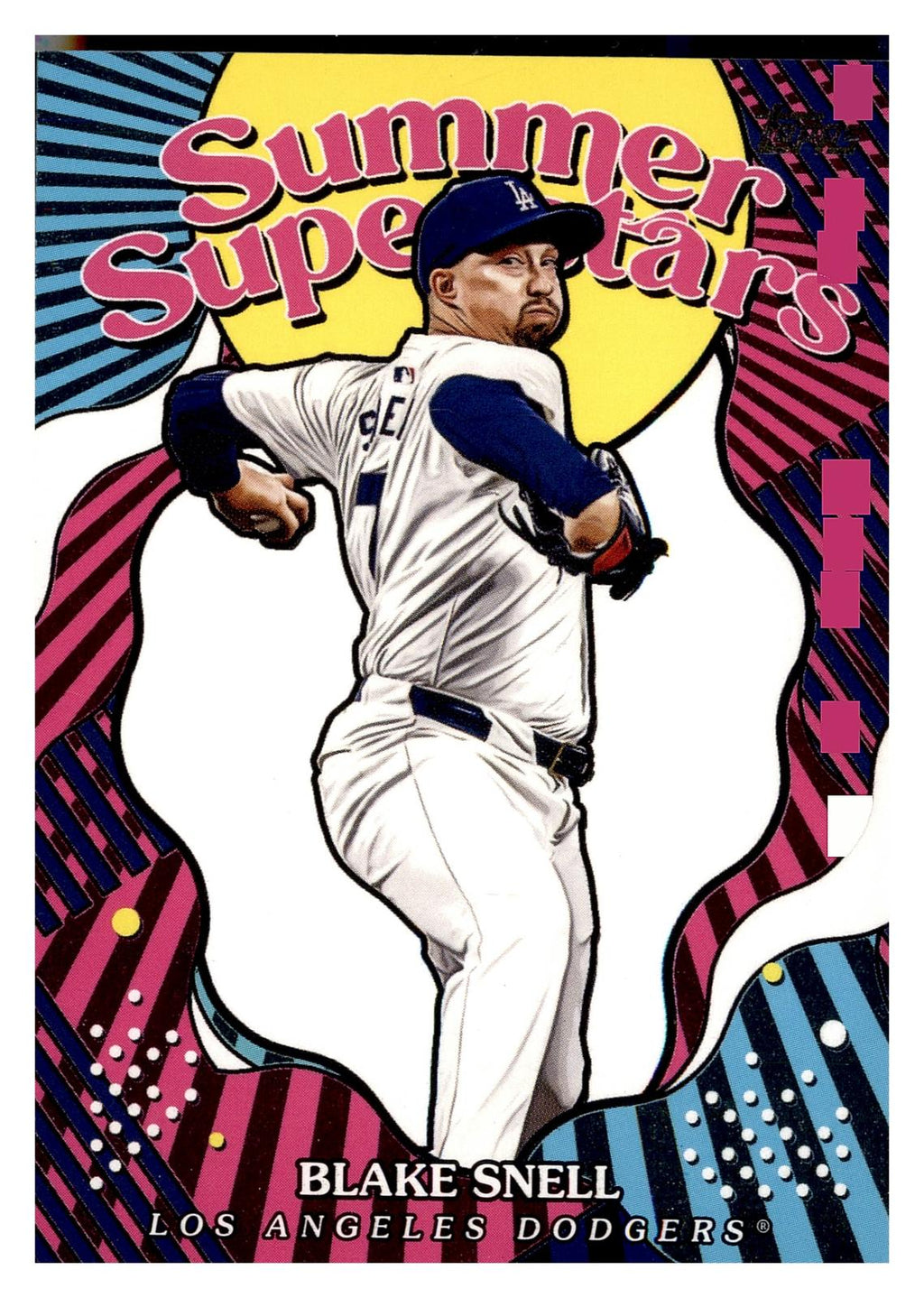 2025 Topps #SS-44 Blake Snell Summer Superstars