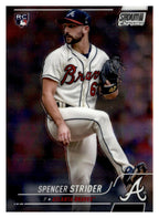 2022 Stadium Club Chrome #296 Spencer Strider RC
